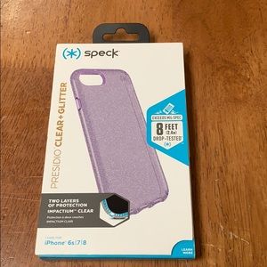 Speck Purple glitter case